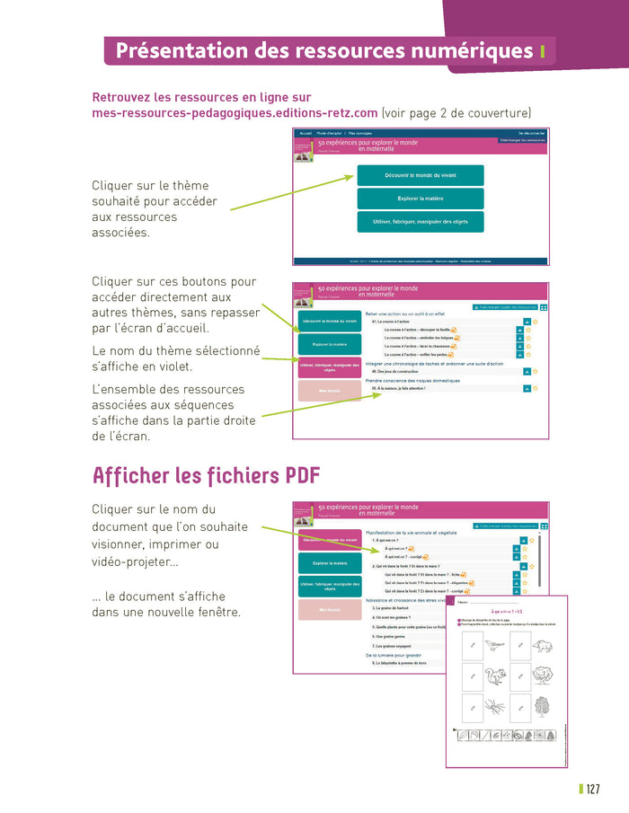 50 expériences pour explorer le monde en maternelle