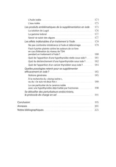 Les pouvoirs de l'iode