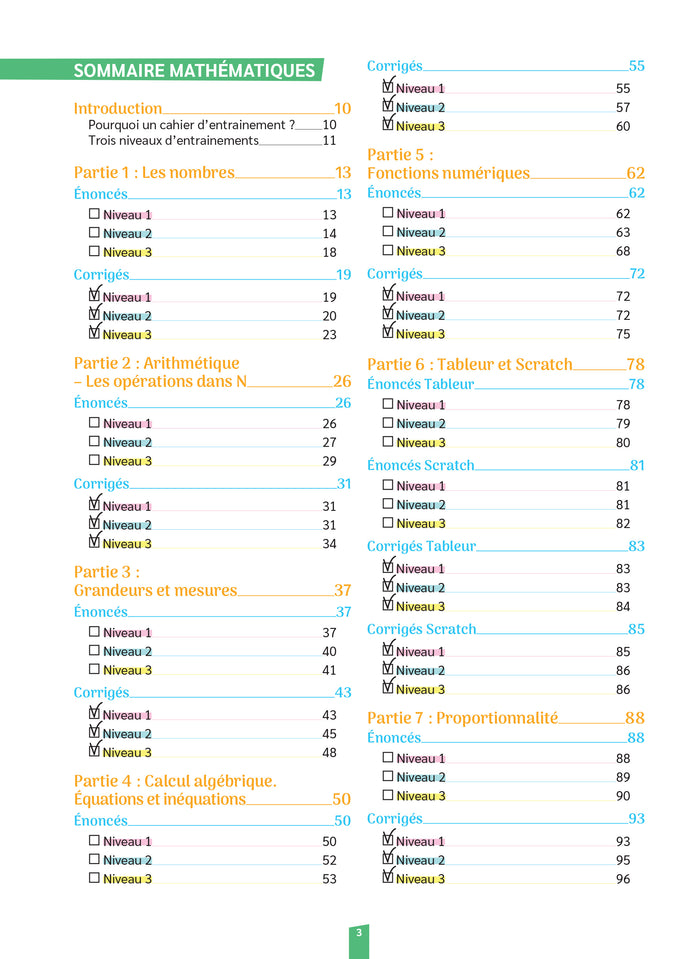 Réussir mon CRPE - Mon cahier d'entrainement Mathématiques Français - M1 M2