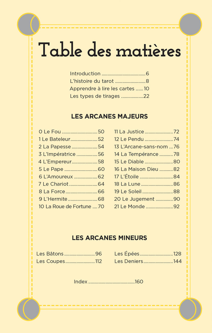 Coffret Tarot de Marseille