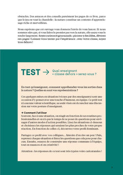 Faire classe dehors