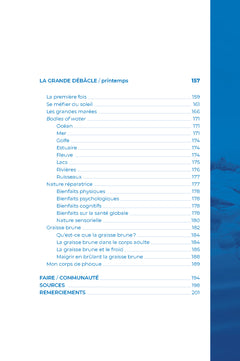 Fendre les eaux - Apprivoisez les bienfaits de la thérapie par l'eau froide