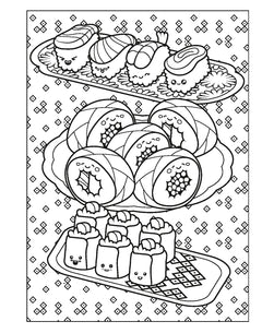 Kawaii - 100 dessins à colorier