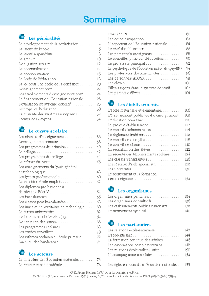 Le système éducatif français - Repères pratiques