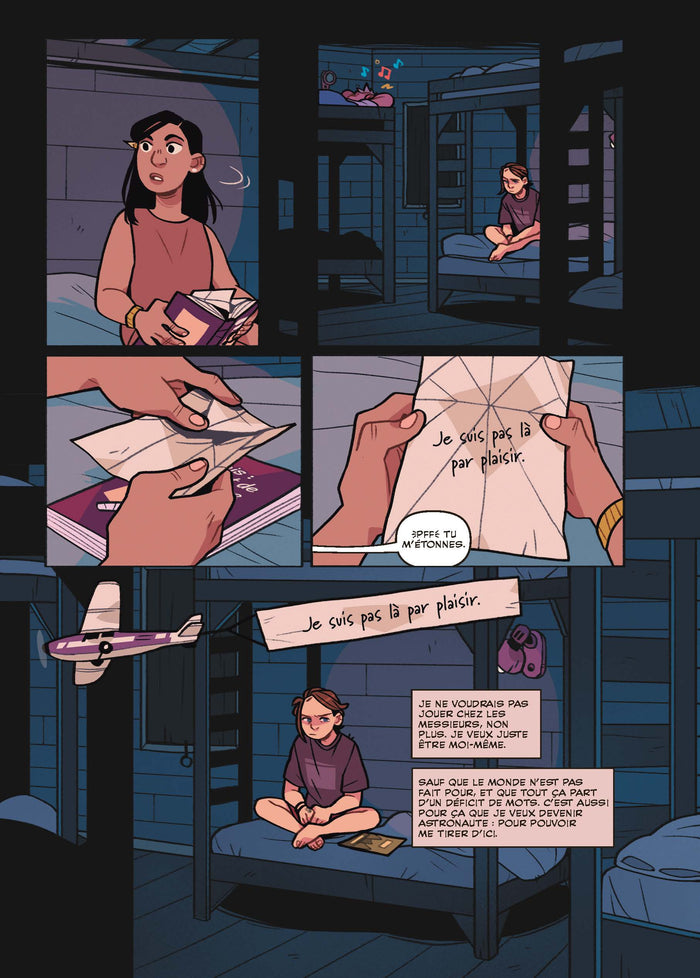 Des avions de papier