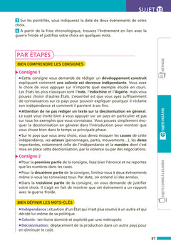 Annales Brevet Histoire Géographie Enseignement Moral et Civique 2027- Corrigé
