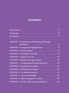 Mes rituels magiques avec des bougies