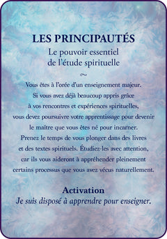 Activations angéliques - Cartes oracle