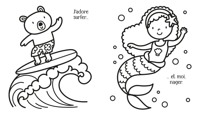 Mon grand livre de coloriage arc-en-ciel