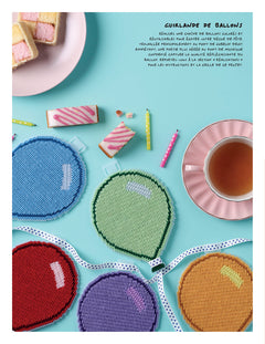 Broderie sur canevas - Un broderie de points contemporains