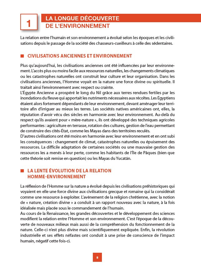 L'essentiel de la transition écologique
