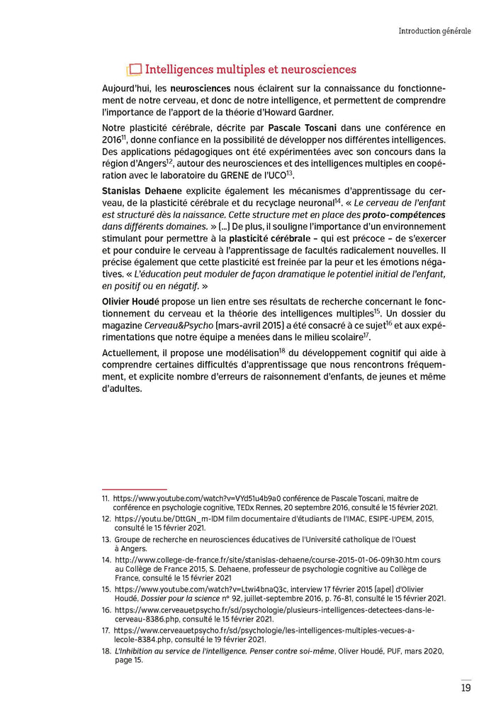 Les intelligences multiples