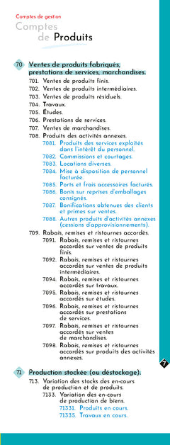 Plan comptable général 2026/2027