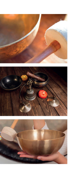 L'univers des bols chantants - Utilisez les soins vibratoires pour accéder à l'harmonie et au mieux-être