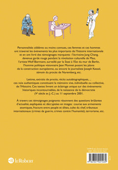 Les témoignages historiques les plus marquants