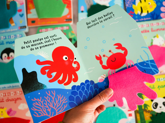 Cache-cache petit poulpe