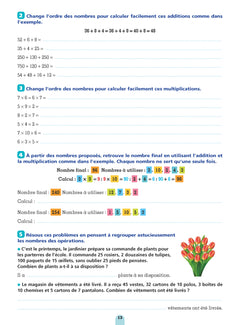 Mon cahier de calcul mental CE1-CE2