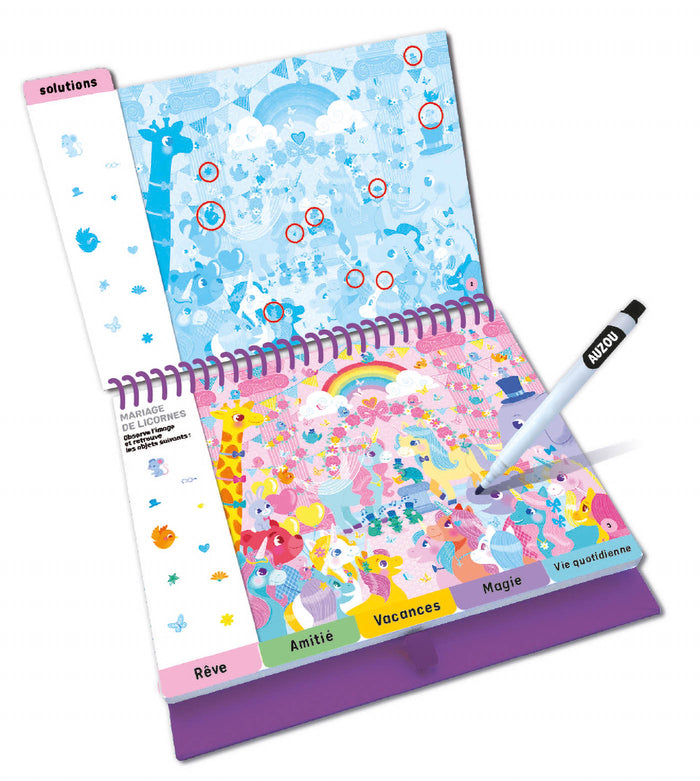 Cherche et trouve - Licornes