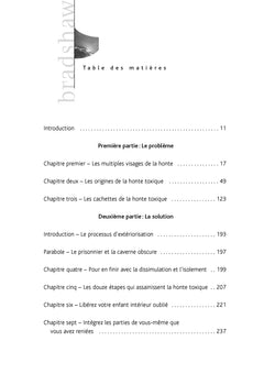 S'affranchir de la honte - Se libérer des émotions toxiques et des comportements destructeurs
