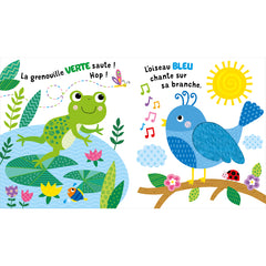 Mon livre sensoriel à écouter - Jardin