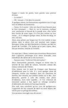 Filles de la pluie - Scènes de la vie ouessantine