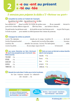 Les cahiers Bordas - Mon cahier de dictées CE2