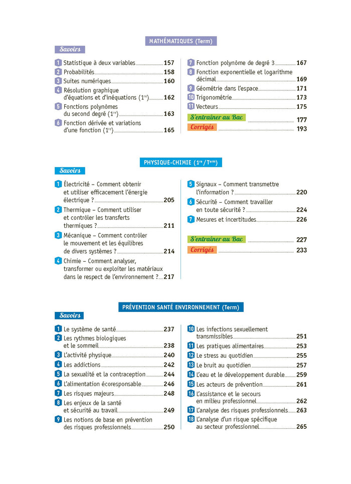 Toutes les matières générales BAC PRO Industriels - Réflexe N° 21