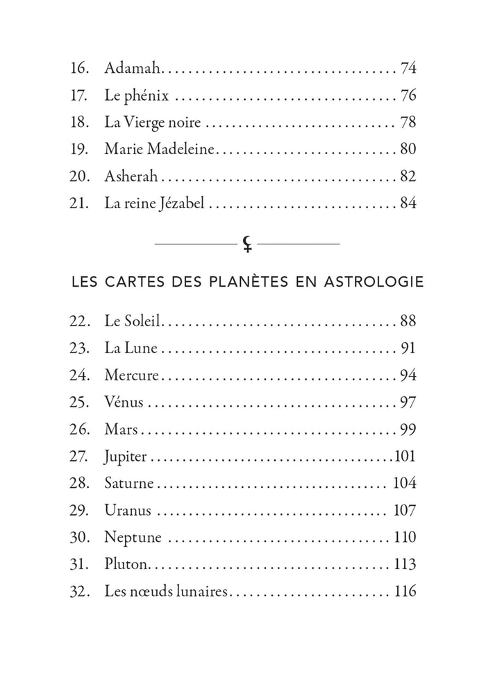 Lilith, la lune noire - Oracle de l'alchimie cosmique