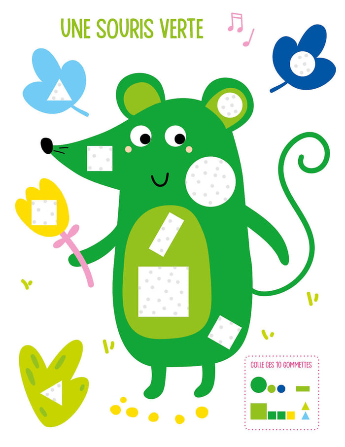 Mon cahier de gommettes - Petites bêtes