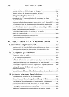 1000 raisons de croire en Jésus