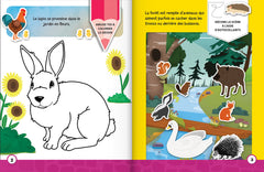 Mon cahier d'autocollants et d'activités : les animaux