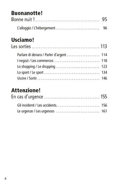 Guide de conversation visuel - L'italien pour les Nuls