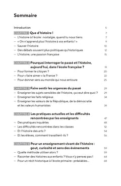 Enseigner l'histoire à l'école