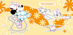 Disney Minnie - Je colorie avec des contours colorés