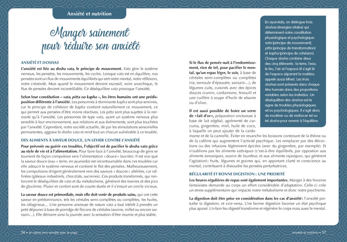 Je calme mon anxieté avec le yoga