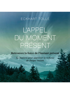 L'Appel du moment présent d'Eckhart Tolle - 52 cartes pour calmer l'esprit et vivre dans l'ici et maintenant