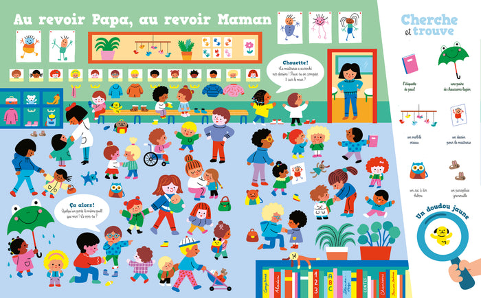 Cherche et trouve : l'école maternelle