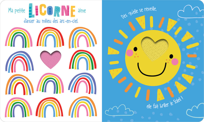 Ma petite licorne aime