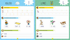 Mon cahier d'écriture - Lettres majuscules