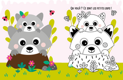 Mon P'tit Hemma - Mon coloriage magique - Animaux mignons - Colorie et les motifs apparaissent