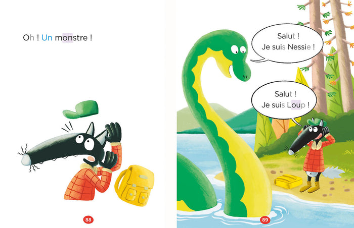 Mes lectures de 1re primaire avec Loup - niveau 1