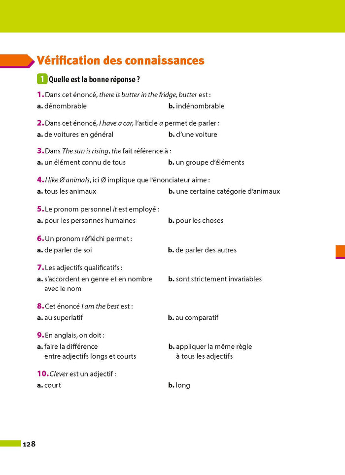 Anglais 2de - ABC Réussite