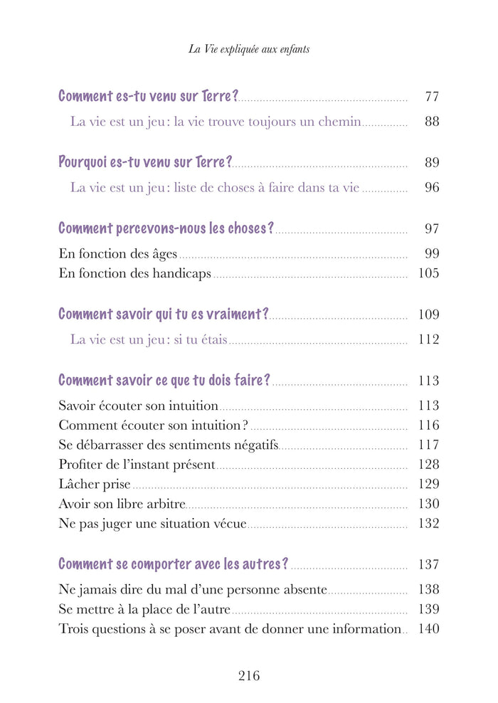 La vie expliquée aux enfants - Mais aussi aux adultes