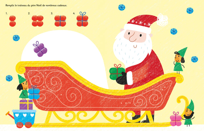 L'atelier du Père Noël - Dessine avec les doigts