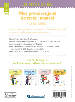 Mes premiers jeux de calcul mental - 6-7 ans