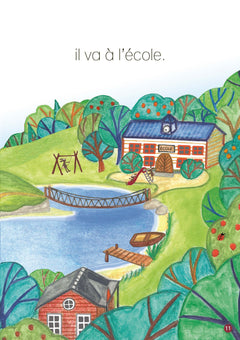 Eliot va à l'école