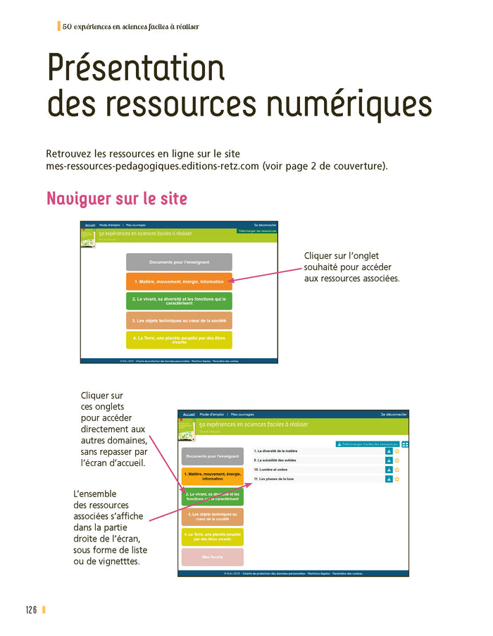 50 expériences en sciences faciles à réaliser CM + Ressources numériques