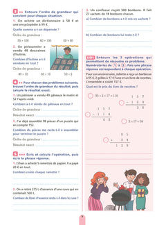 Mon cahier de problèmes de maths CE2