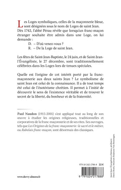 Les loges de saint Jean et la philosophie ésotérique de la connaissance
