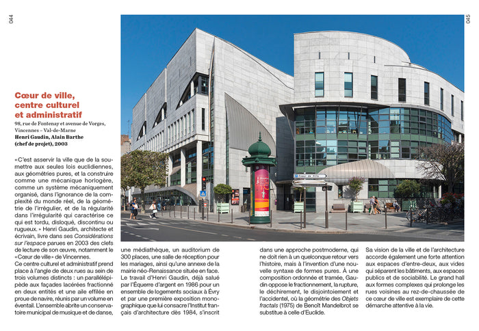 Architectures contemporaines de 1990 à nos jours Paris et environs - 100 bâtiments remarquables